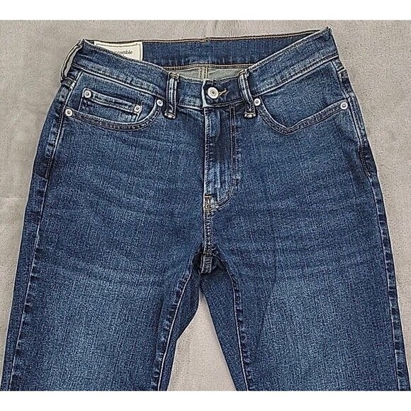 Abercrombie & Fitch Mens Jeans Size 28x31 Athletic Skinny Stretch - Picture 2 of 11